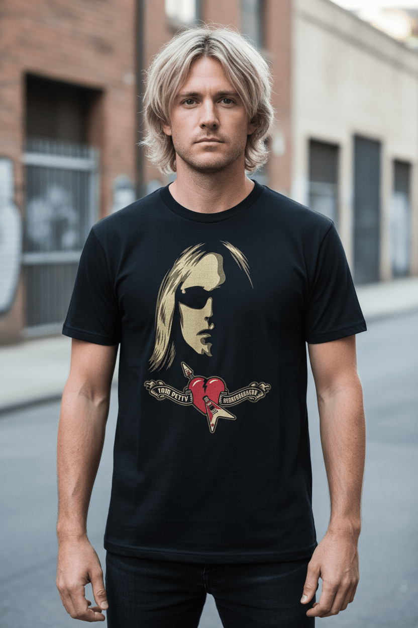 TOM PETTY & THE HEARTBREAKERS - Band T-Shirt: Shades - COOCOO.at - Dein Merch Shop aus Österreich