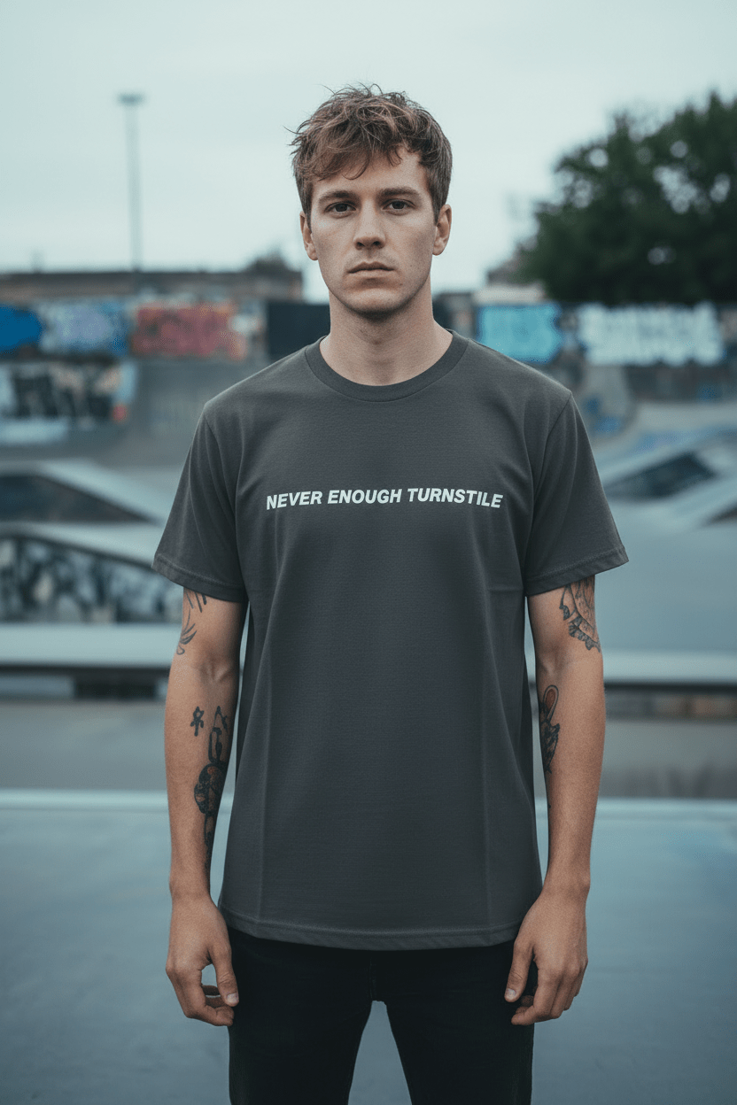 TURNSTILE - Band T-Shirt: Right Place, Right Time (Back Print) - COOCOO.at - Dein Merch Shop aus Österreich