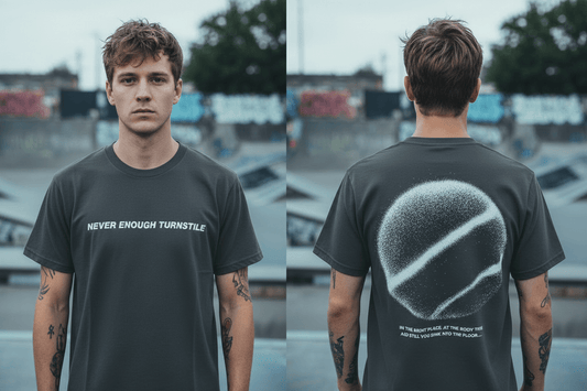 TURNSTILE - Band T-Shirt: Right Place, Right Time (Back Print) - COOCOO.at - Dein Merch Shop aus Österreich