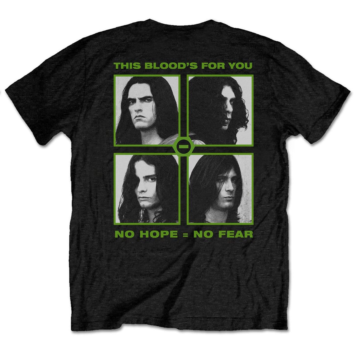 TYPE O NEGATIVE - Band T-Shirt: Green Men - COOCOO.at - Dein Merch Shop aus Österreich