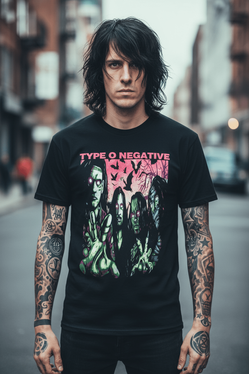 TYPE O NEGATIVE - Band T-Shirt: Halloween - COOCOO.at - Dein Merch Shop aus Österreich
