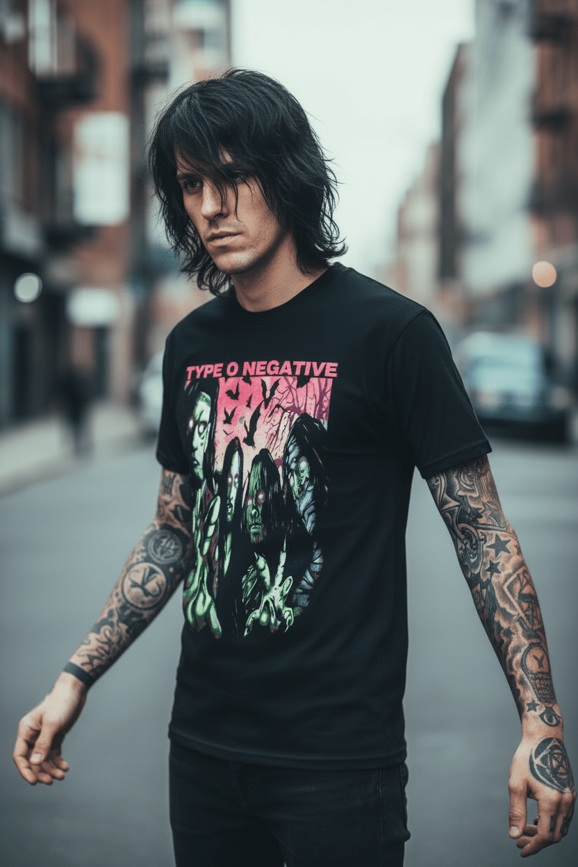 TYPE O NEGATIVE - Band T-Shirt: Halloween - COOCOO.at - Dein Merch Shop aus Österreich