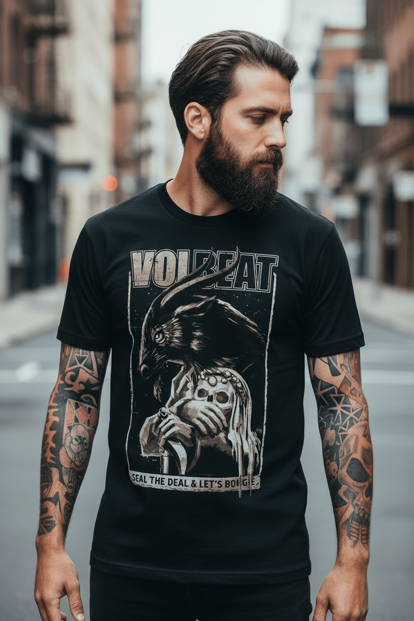 VOLBEAT - Band T-Shirt: Boogie Goat - COOCOO.at - Dein Merch Shop aus Österreich