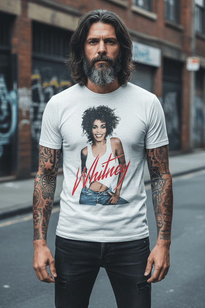 WHITNEY HOUSTON - Merch T-Shirt: Wanna Dance - COOCOO.at - Dein Merch Shop aus Österreich
