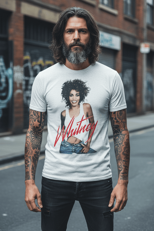 WHITNEY HOUSTON - Merch T-Shirt: Wanna Dance - COOCOO.at - Dein Merch Shop aus Österreich