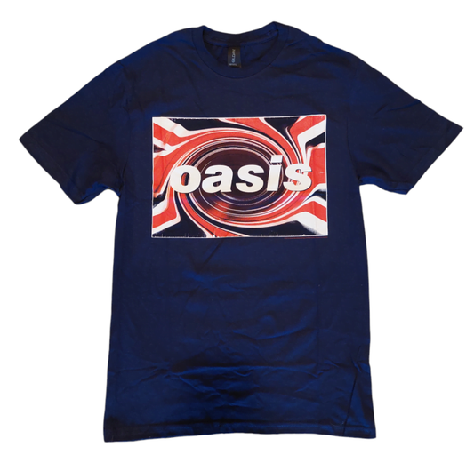 OASIS - Band T-Shirt: Logo Jack - Official Merchandise - Band Merch - Bandshirt
