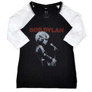 BOB DYLAN - Ladies Raglan Shirt: SOUNDCHECK
