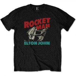 ELTON JOHN - Unisex T-Shirt: ROCKETMAN PIANO