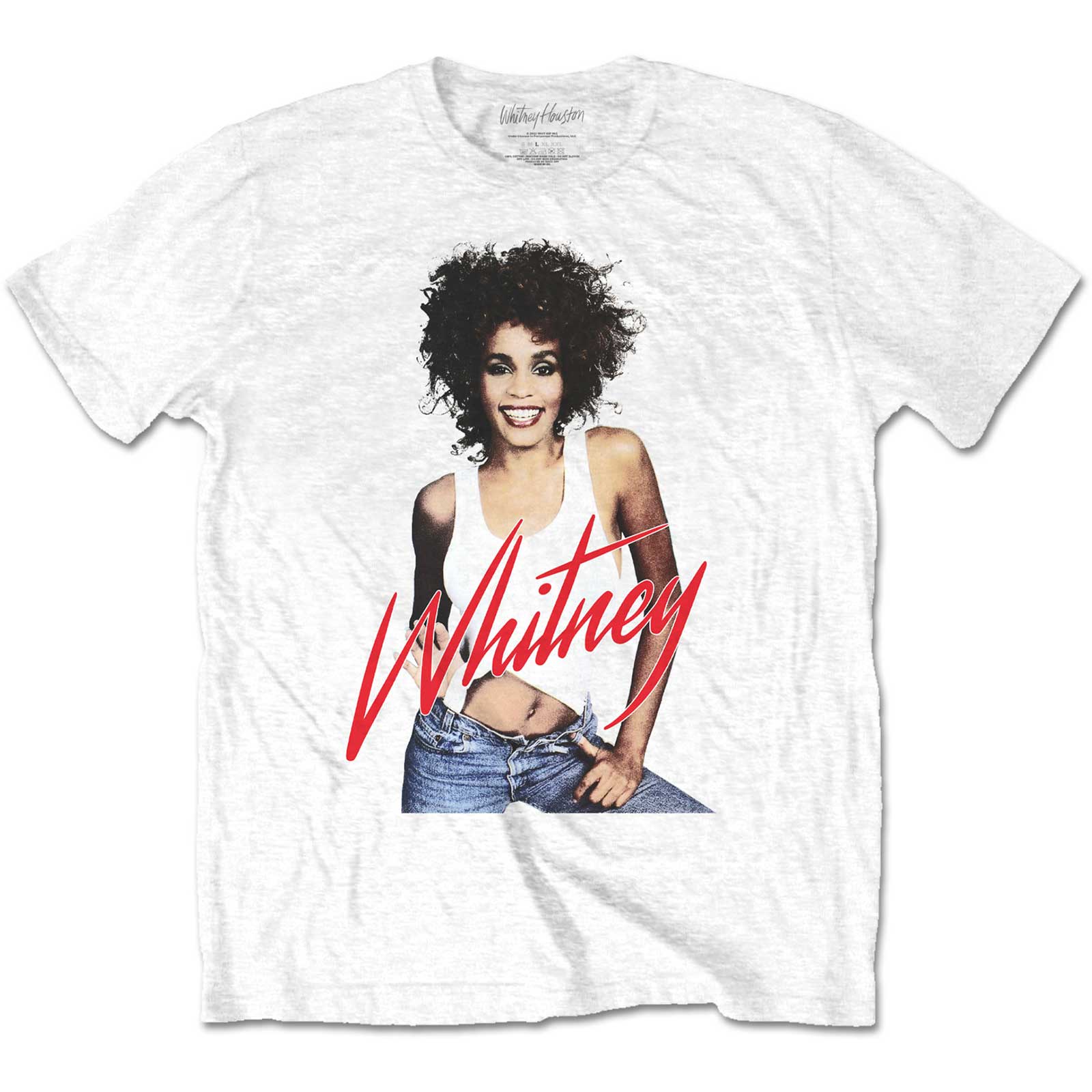 WHITNEY HOUSTON - Unisex T-Shirt: Wanna Dance